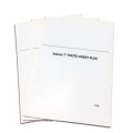 Impressão de manual personalizado de instruções de papel de arte